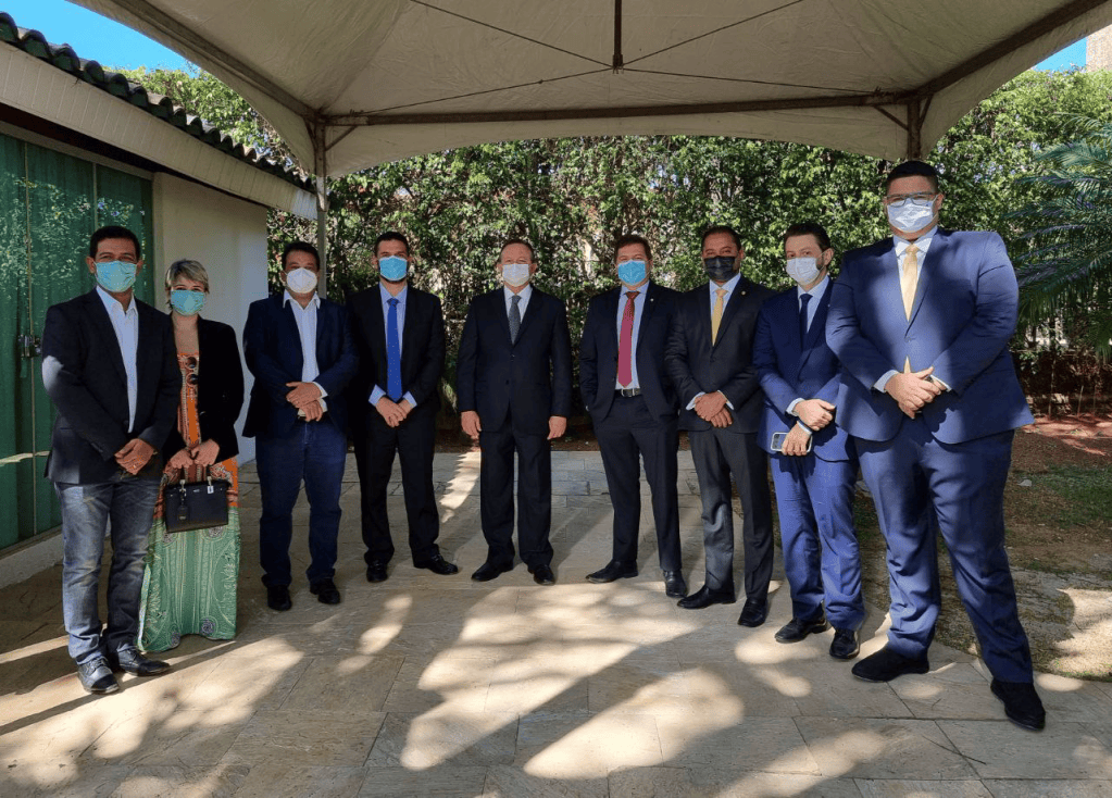 Carlos Brandão participa de ato de filiação de Flávio Dino ao&nbsp;PSB