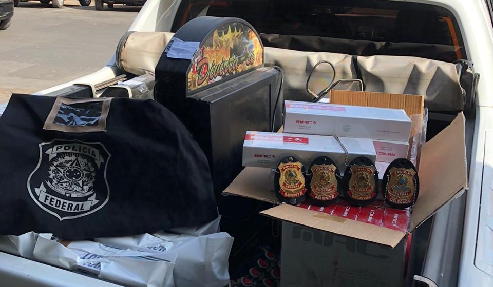 Operação da Polícia Federal combate contrabando de&nbsp;cigarros