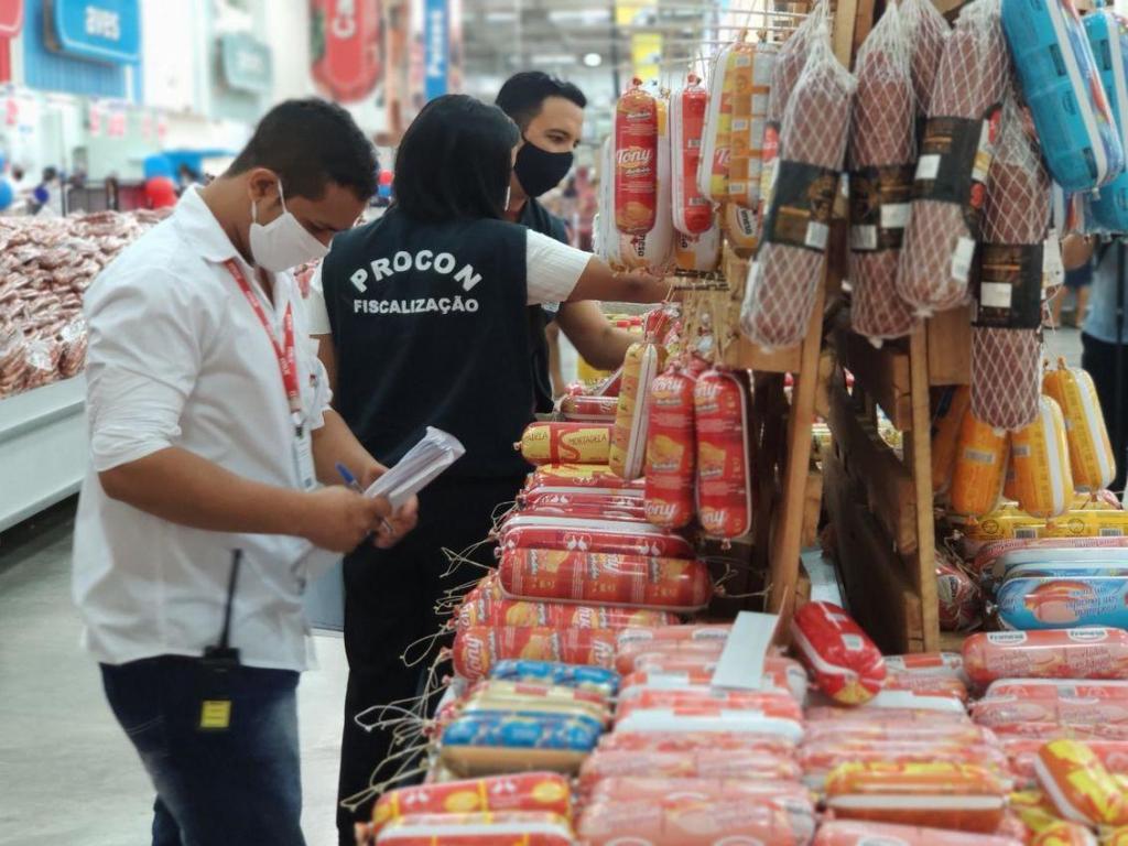 Procon/MA, Inmeq e Vigilância Sanitária fiscalizam supermercados da região metropolitana de São&nbsp;Luís