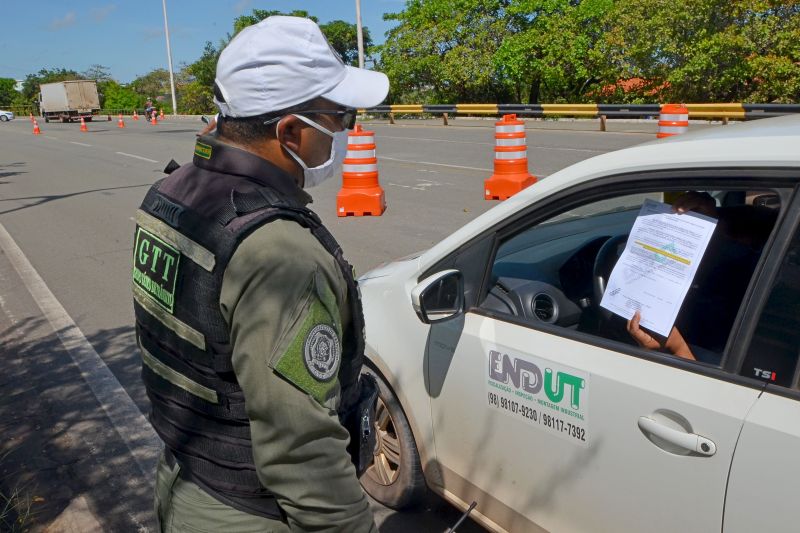 Lockdown: Monitoramento aponta redução de 45% no fluxo de&nbsp;veículos
