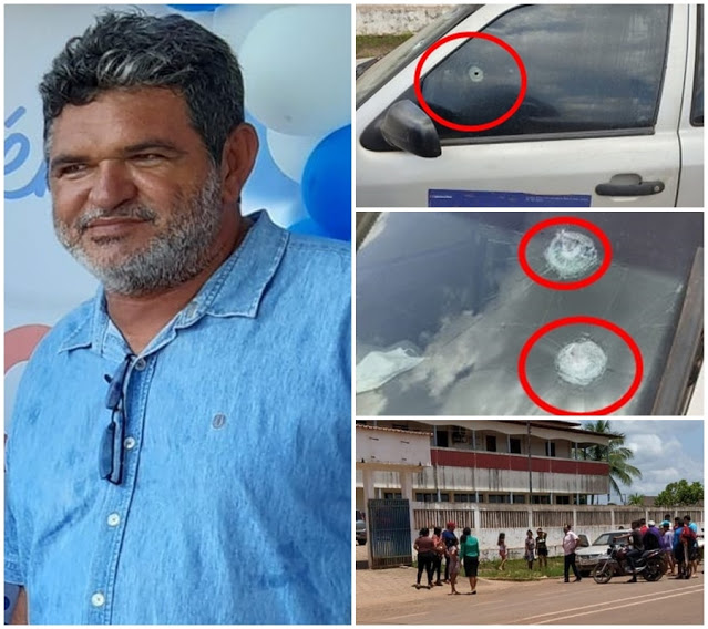 Secretário é alvejado por três tiros na porta da prefeitura de Zé&nbsp;Doca