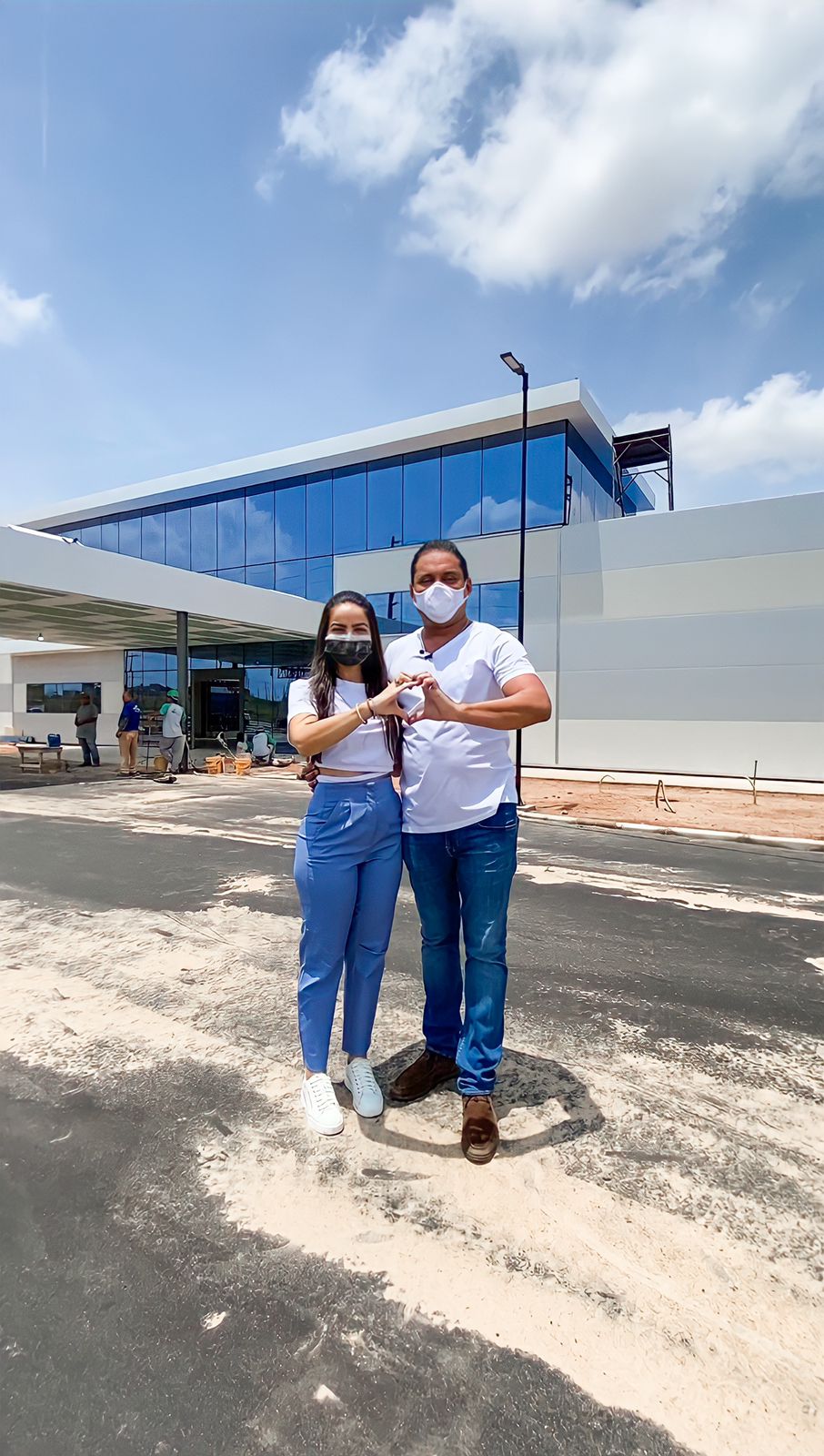 Weverton visita obras do Hospital de Amor em&nbsp;Imperatriz