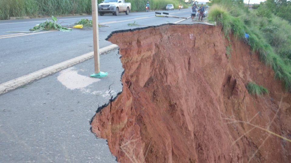 BR-222 está em meia pista em dois lugares no norte do&nbsp;MA
