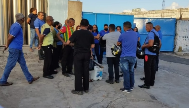 Rodoviários da empresa Patrol realizam paralisação em São&nbsp;Luís