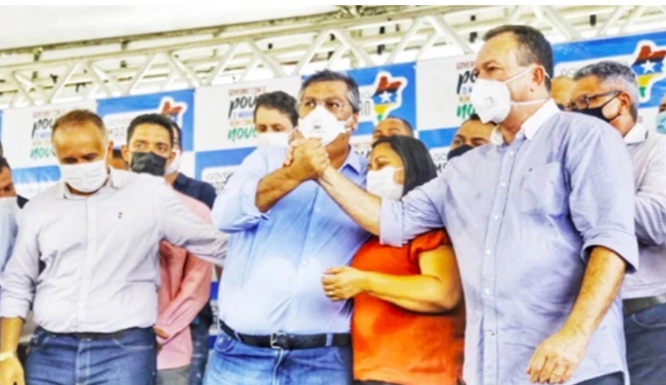 Flávio Dino declara preferência a pré-candidatura de  Carlos Brandão ao governo do&nbsp;estado
