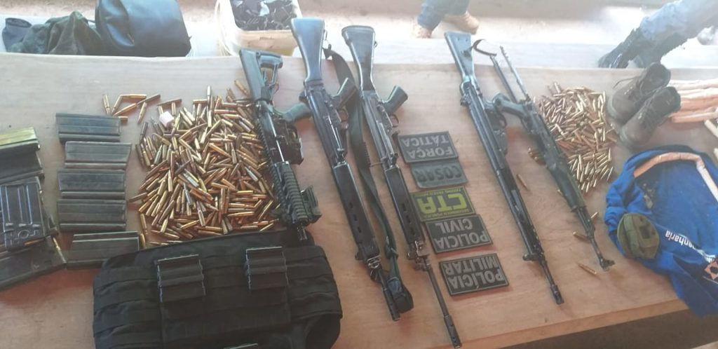 Polícia apreende forte armamento com organização&nbsp;criminosa