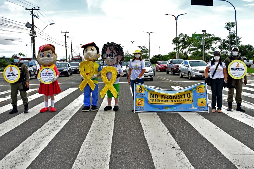 Prefeitura de São Luís promove campanha ‘Maio Amarelo’ em prevenção à violência no&nbsp;trânsito