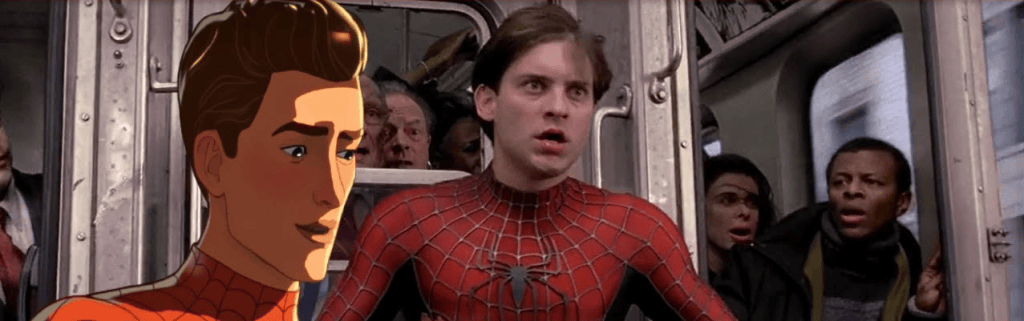 What If…?: Fãs acusam Marvel de estragar cena do trem de Tobey&nbsp;Maguire