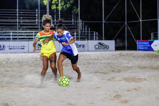 Sampaio vence a primeira na Copa do Brasil de Beach Soccer&nbsp;Feminino