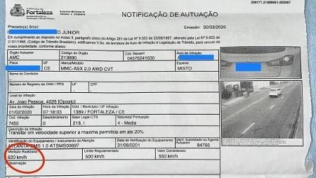 Multa a 620 km/h? Motorista vira meme, mas não recorrerá de&nbsp;infração