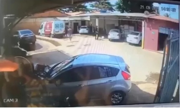 Homens armados roubam lava a jato em&nbsp;Imperatriz
