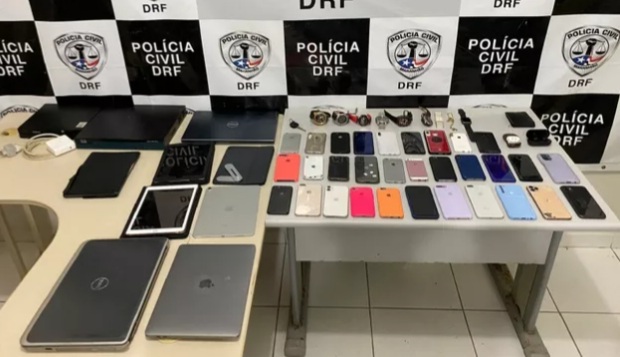 Homem é preso suspeito de receptação de celulares e notebooks na Grande São&nbsp;Luís