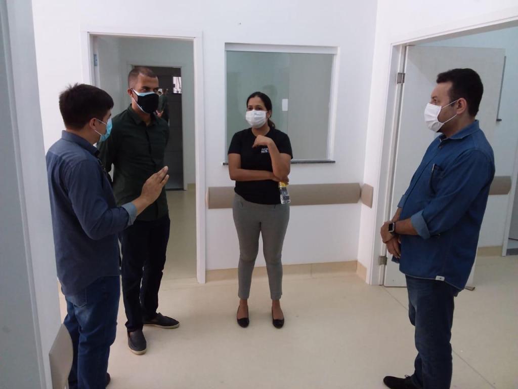 GOVERNO VISTORIA OBRAS DE AMPLIAÇÃO DA MATERNIDADE DE ALTA&nbsp;COMPLEXIDADE