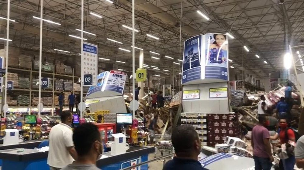 Auditores fiscais iniciam análise de acidente em supermercado de São&nbsp;Luís