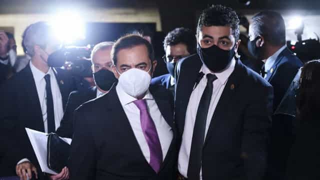 Tolentino chega ao Senado para prestar depoimento à CPI da&nbsp;Covid