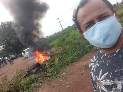BR-222 VOLTA A SER FECHADA POR PROTESTO CONTRA AS CONDIÇÕES DA ESTRADA EM VITÓRIA DO&nbsp;MEARIM