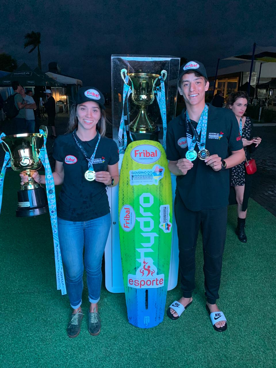 Atletas maranhenses do Time Fribal prontos para a disputa do Brasileiro de&nbsp;Kitesurf