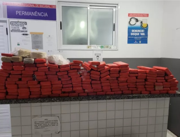 Mais de 100 tabletes de maconha são apreendidos em Alto Alegre do&nbsp;Maranhão