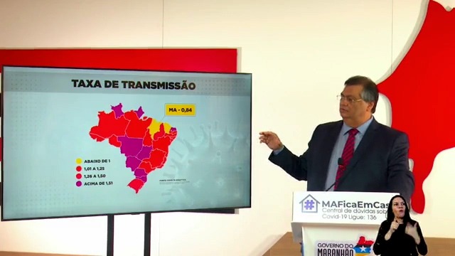 Maranhão é o estado com menor taxa de transmissão de coronavírus no&nbsp;país