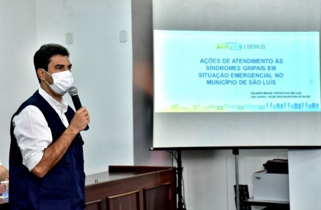 Braide anuncia novas medidas para o combate às  síndromes gripais em São&nbsp;Luís