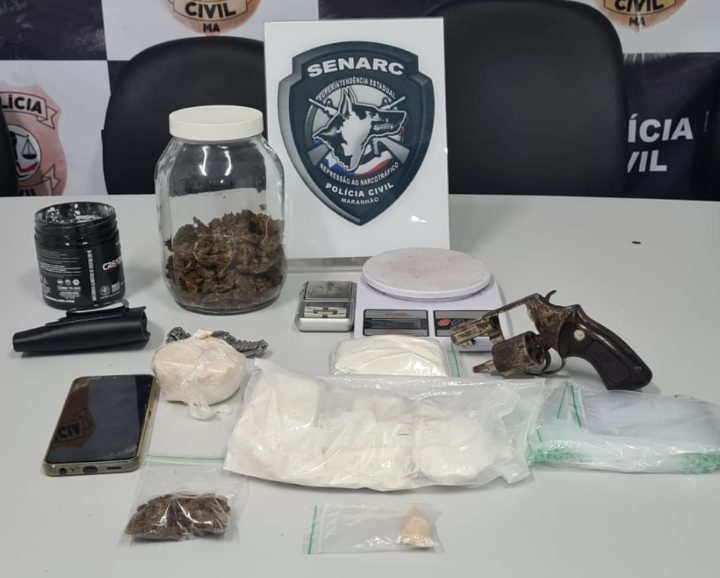 Polícia desmonta esquema ‘delivery’ de drogas e prende uma pessoa em São&nbsp;Luís