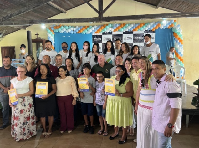 CGJ e município de Paço do Lumiar entregam 135 títulos de propriedade de&nbsp;imóveis