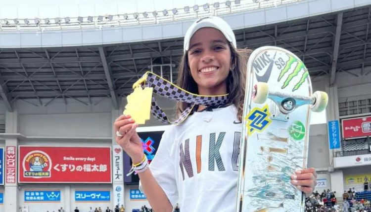 Maranhense Rayssa Leal conquista a medalha de ouro no X Games do&nbsp;Japão