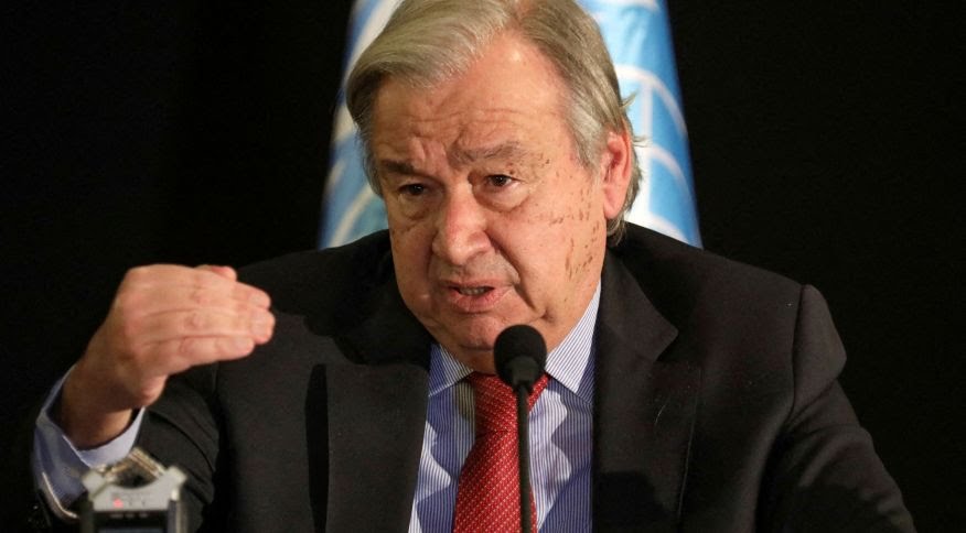 Pare esta guerra “em nome da humanidade”, diz secretário-geral da ONU a&nbsp;Putin