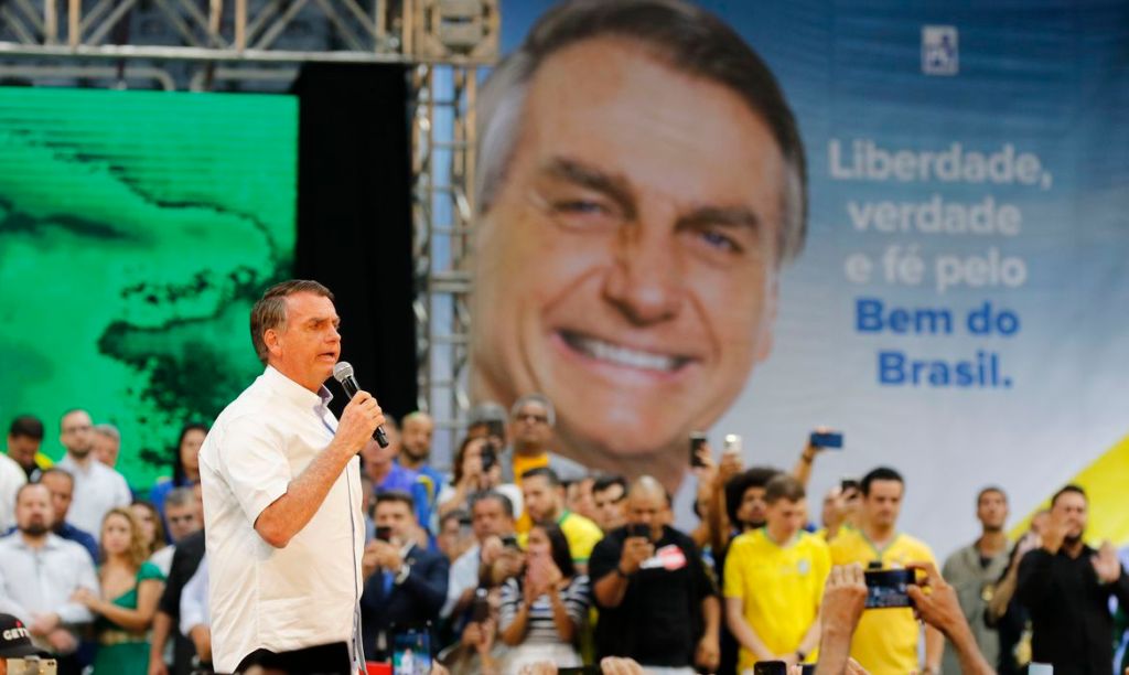 Jair Bolsonaro registra candidatura à reeleição no&nbsp;TSE