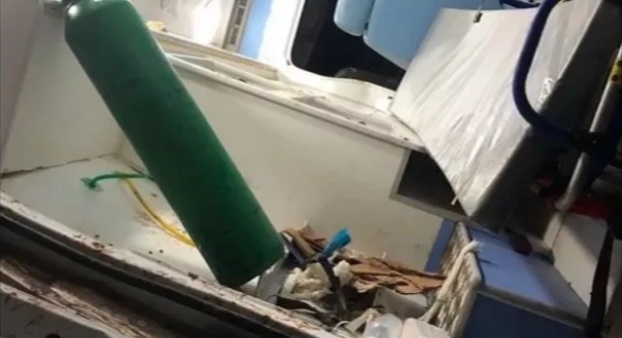 Ambulância do Samu capota durante transporte de paciente no interior do&nbsp;Maranhão