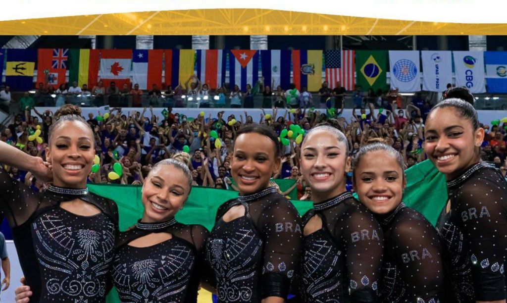 Seleção feminina é campeã por equipes no Pan de ginástica&nbsp;artística