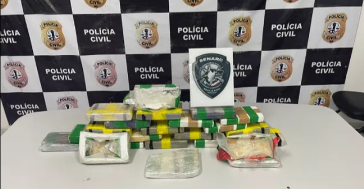 Dois homens são presos em flagrante com 22 kg de crack e cocaína na BR-135, no&nbsp;Maranhão