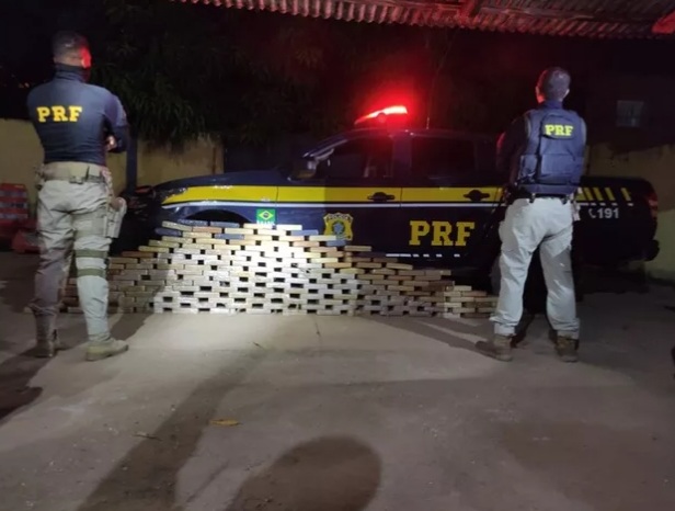 180 kg de cocaína são apreendidos pela Polícia Rodoviária na BR-230 no&nbsp;MA