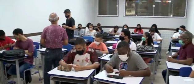 Escolas maranhenses da rede estadual retomam as aulas&nbsp;presenciais