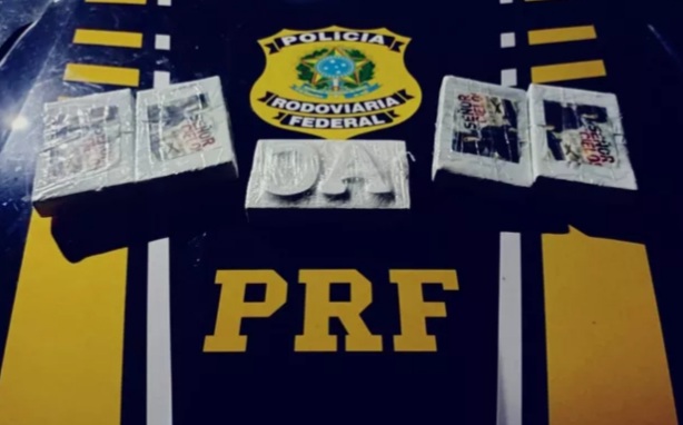 PRF apreende cinco tabletes de cloridrato de cocaína na BR-010, no&nbsp;Maranhão