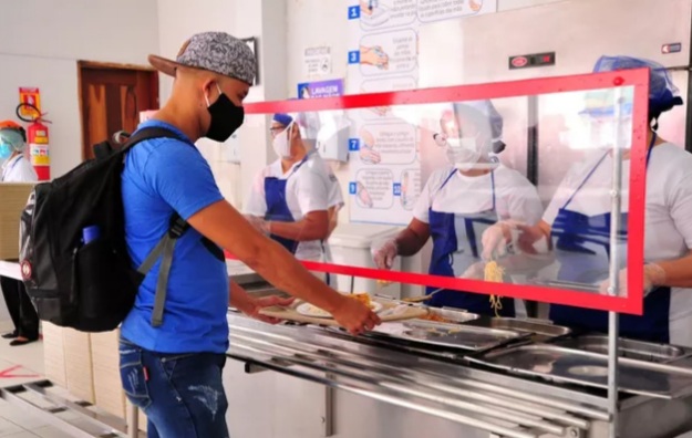 Restaurantes populares de São Luís voltam a atender presencialmente a partir desta&nbsp;segunda-feira