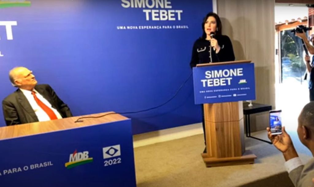 Sem vice definido, MDB confirma Tebet na corrida&nbsp;presidencial