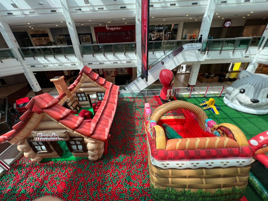 “Floresta Encantada da Chapeuzinho Vermelho” é nova opção de lazer do Rio Anil&nbsp;Shopping