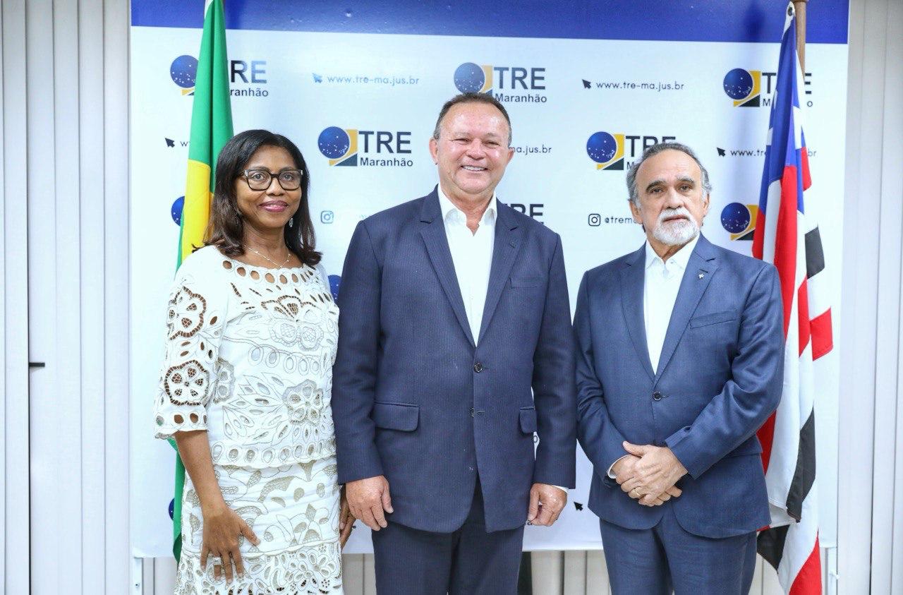 Governador Carlos Brandão faz visita institucional ao TRE/MA