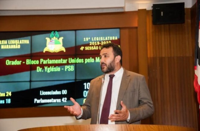 Yglésio destaca supostos desvios de recursos da saúde pós-covid em municípios&nbsp;maranhenses