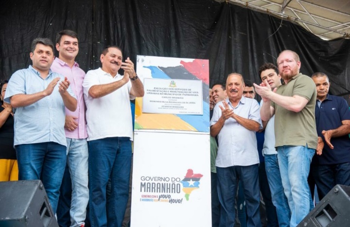 Othelino participa de entrega de nova escola municipal em&nbsp;Parnarama