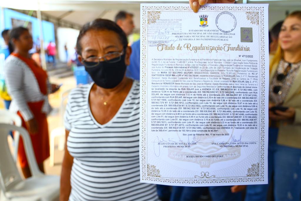 Em São José de Ribamar, mais de 2.000 famílias serão beneficiadas por regularização&nbsp;fundiária