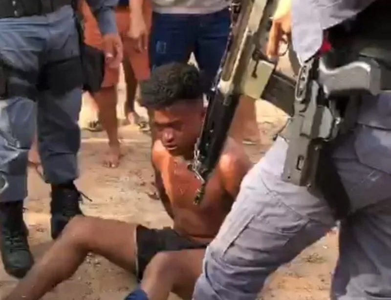 Populares amarram e espancam suspeito de praticar assaltos no interior do&nbsp;Maranhão