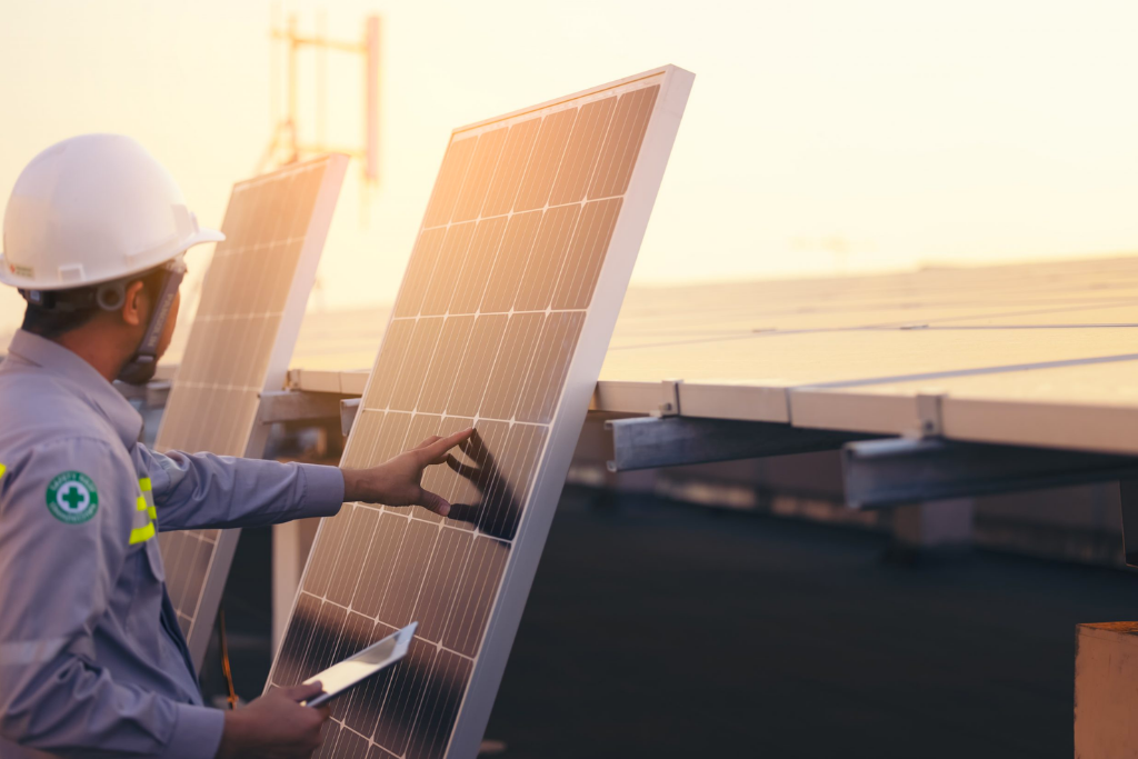 painel de energia solar