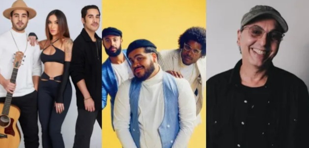 Melim, Gilsons e Zeca Baleiro se apresentam em festival de música gratuito em São&nbsp;Luís
