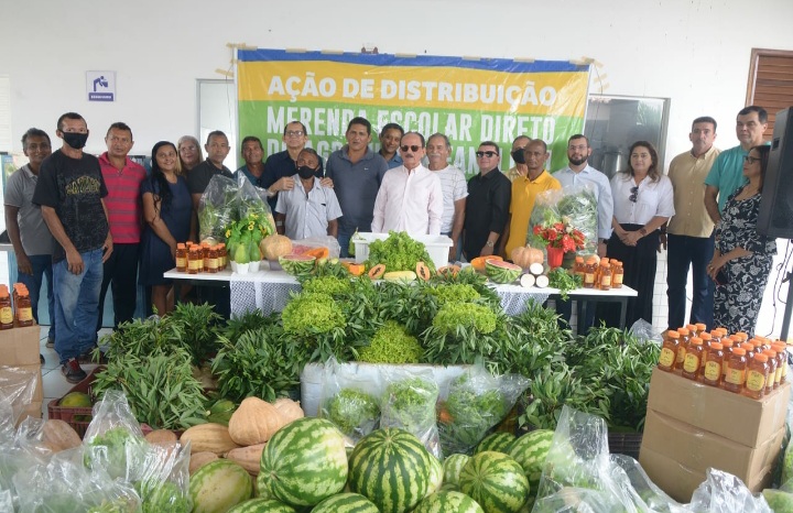 Prefeitura de Ribamar entrega mais 160 toneladas de alimentos para alunos da rede&nbsp;municipal
