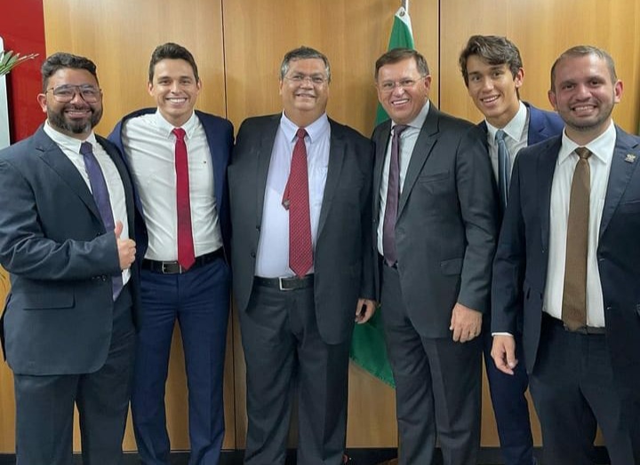 Ivo Rezende, presidente da Famem, acompanha posse dos ministros de Comunicações e&nbsp;Justiça