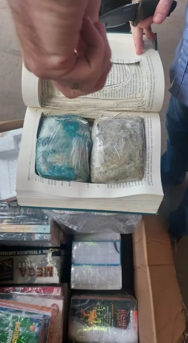 Polícia Civil prende suspeitos de envolvimento com remessa de drogas apreendida dentro de livros em São&nbsp;Luís