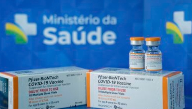 Ministério da Saúde recebe 7,7 milhões de doses de&nbsp;Pfizer