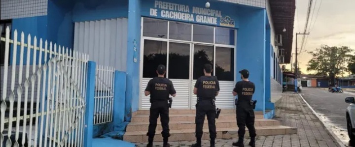 Operação da Polícia Federal investiga desvios de dinheiro público na Prefeitura de Cachoeira Grande&nbsp;(MA)